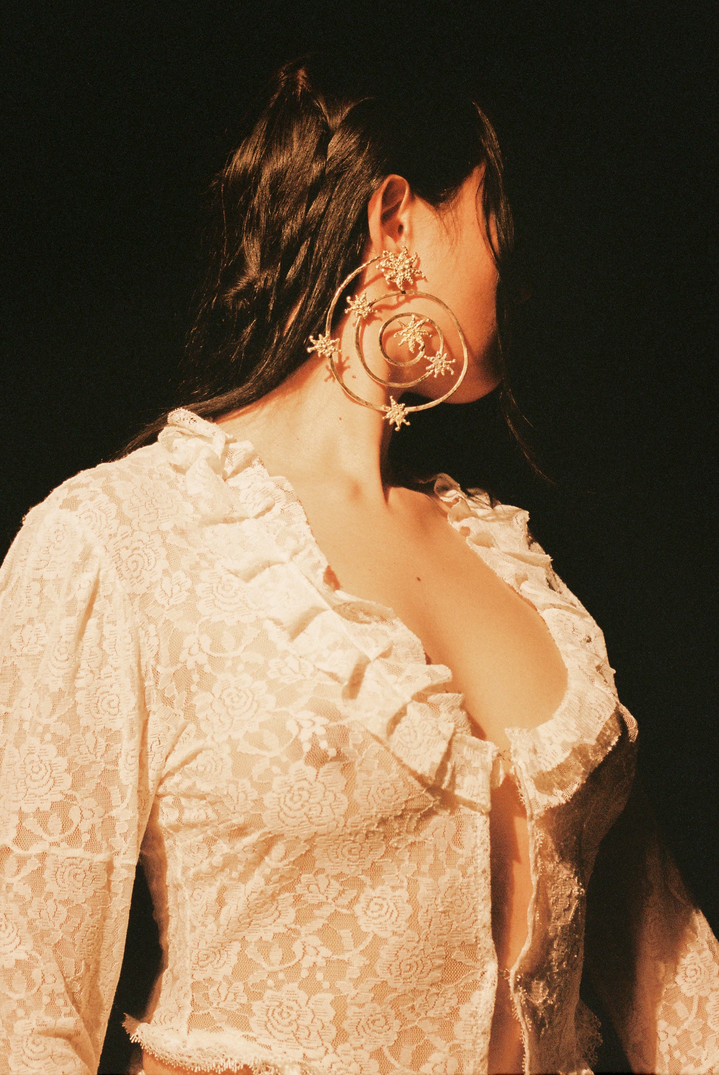 Wandering Star Cycle Earrings ( ascent to the 8th)