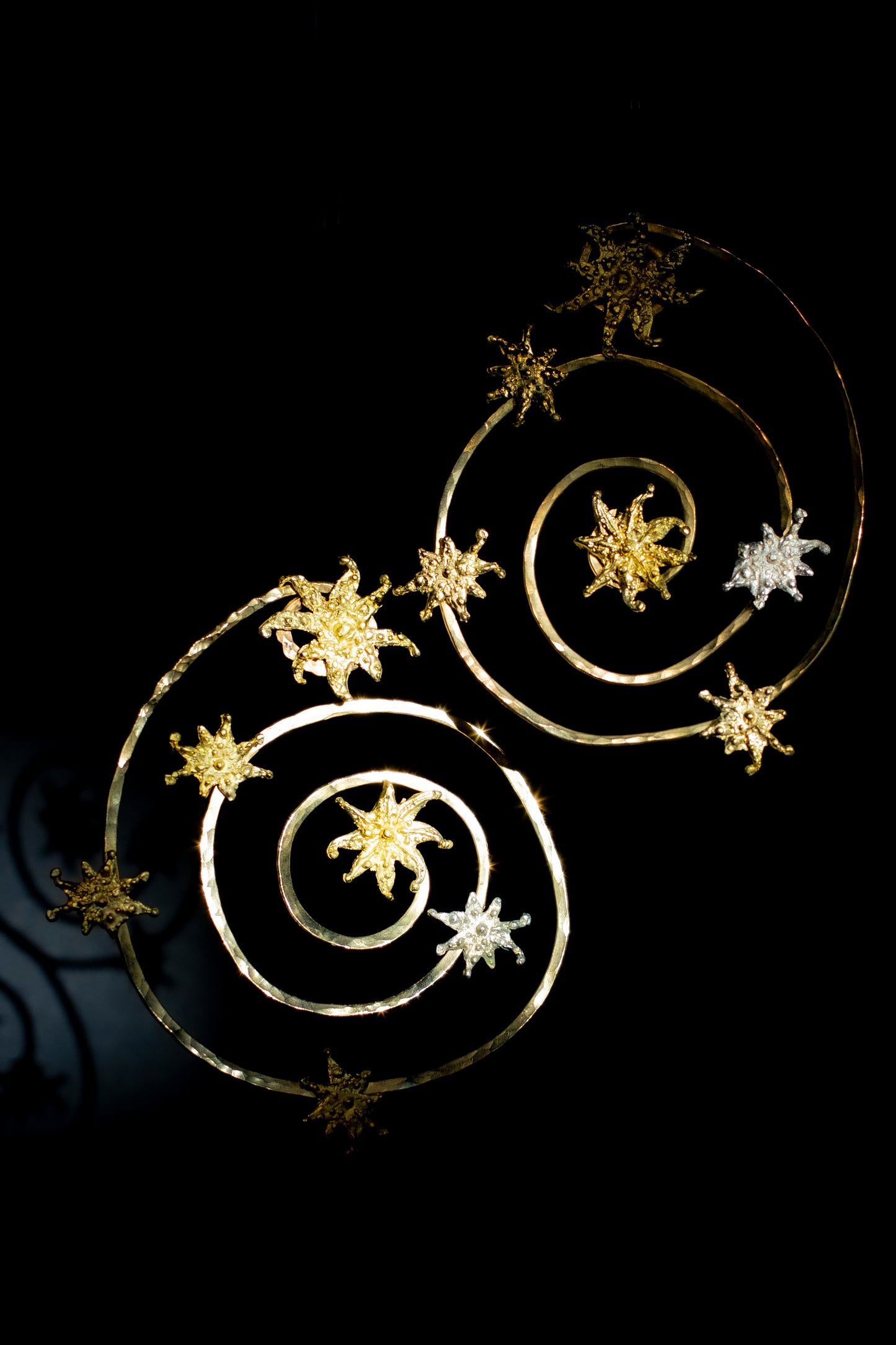 Wandering Star Cycle Earrings ( ascent to the 8th)
