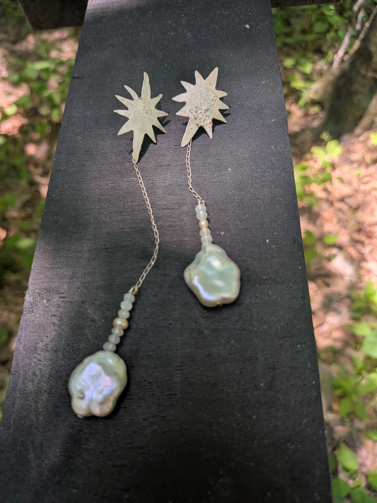 Star Drop Earrings