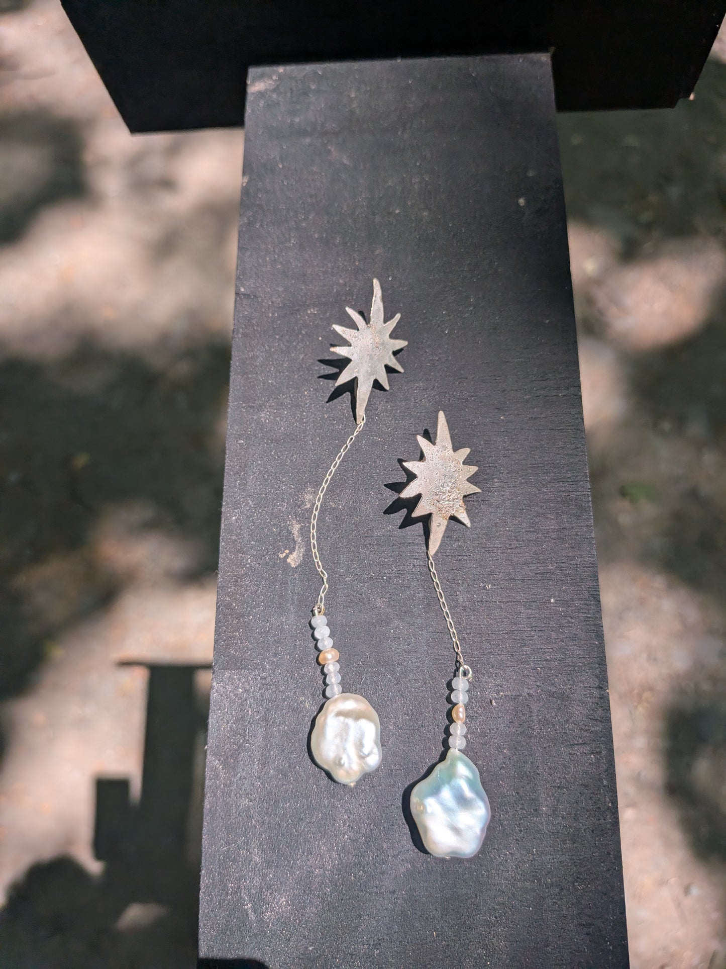 Star Drop Earrings