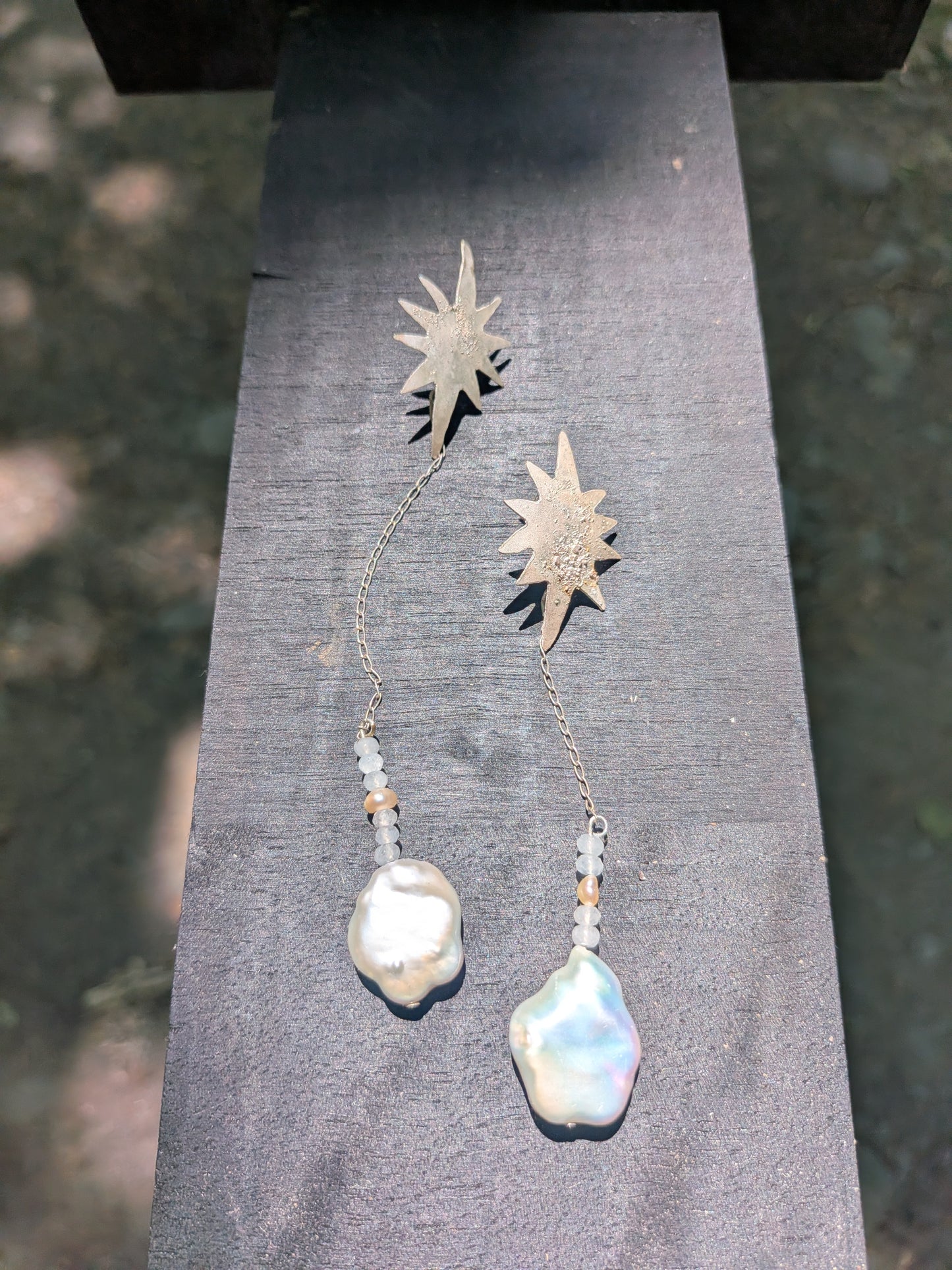 Star Drop Earrings