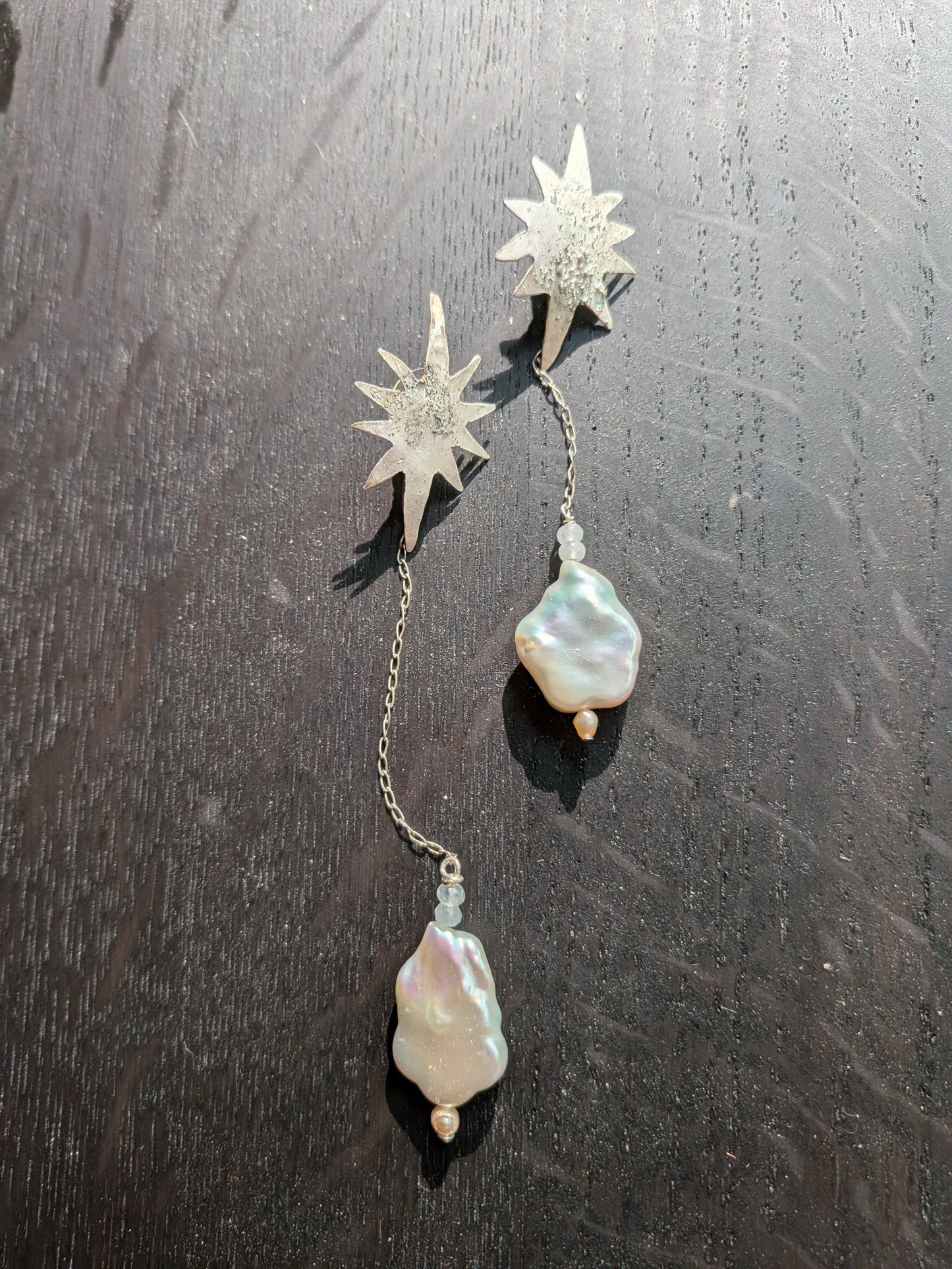 Star Drop Earrings