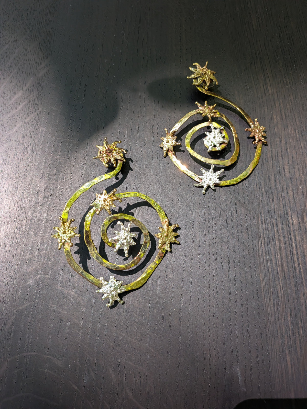 Wandering Star Cycle Earrings ( ascent to the 8th)