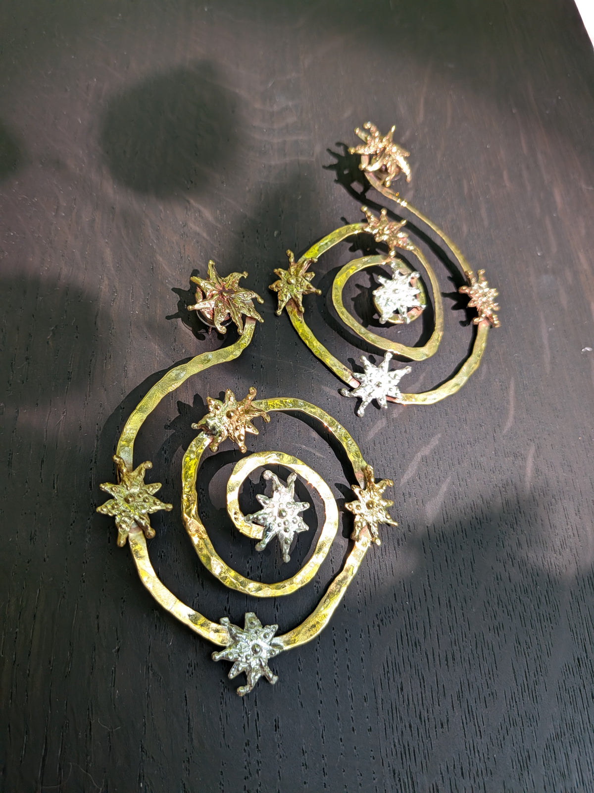 Wandering Star Cycle Earrings ( ascent to the 8th)