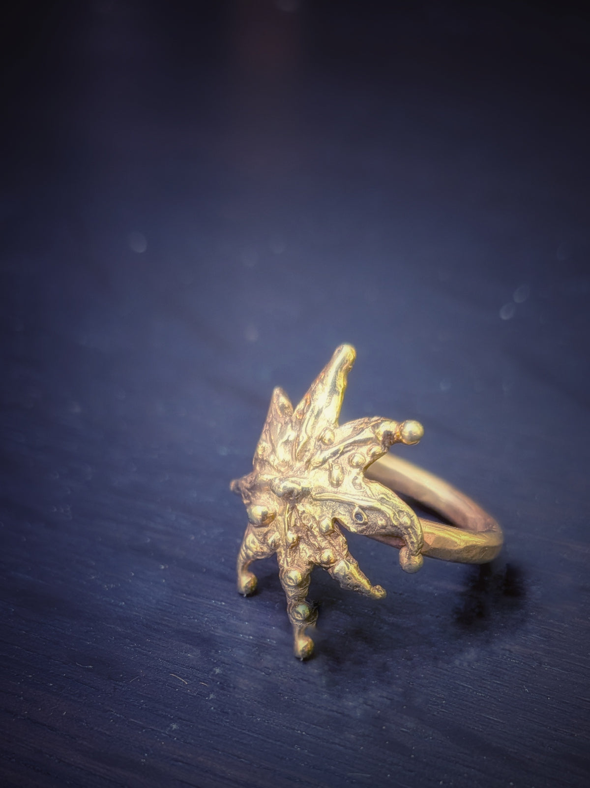 Celestial Sea Ring 18k