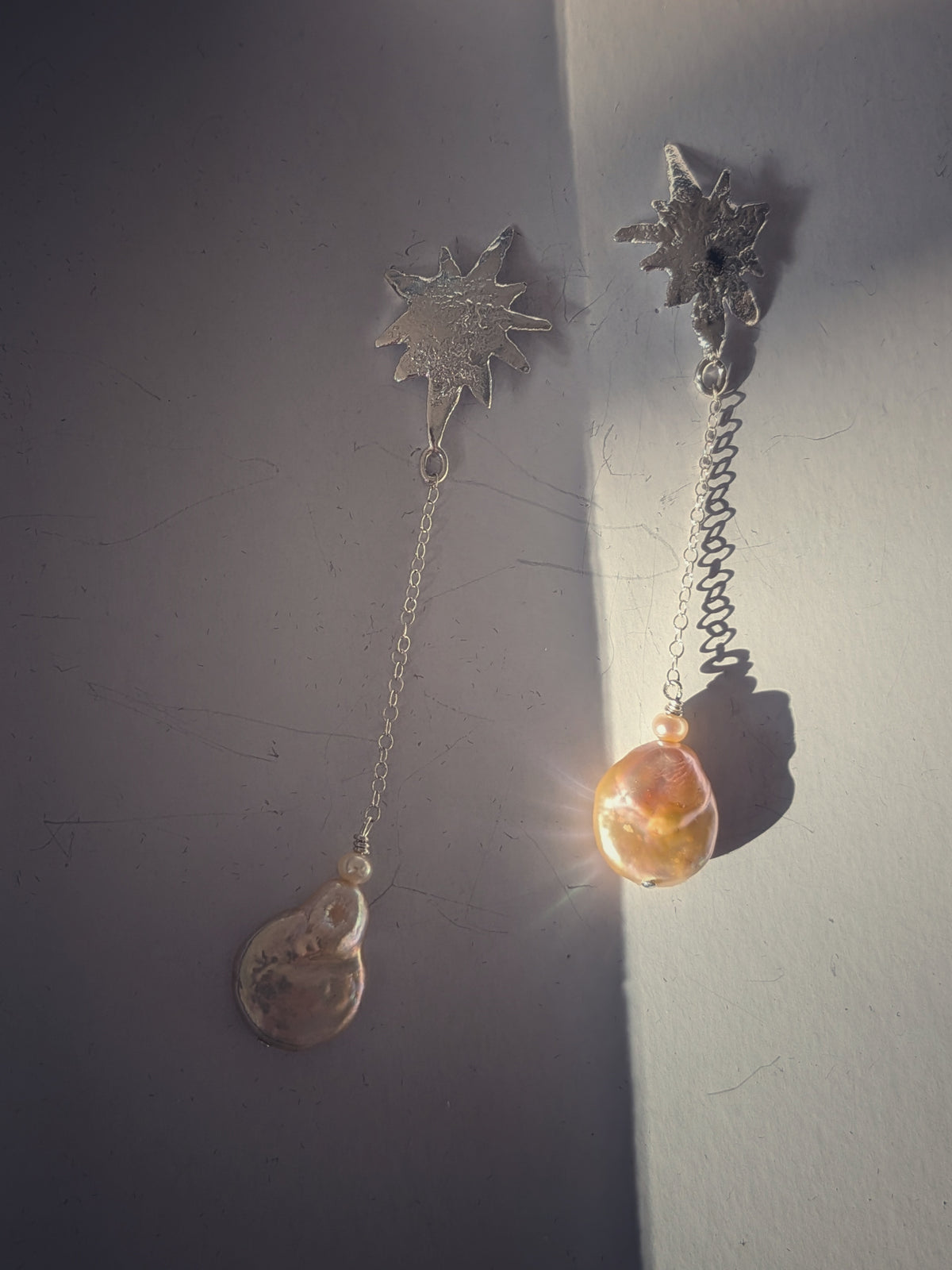 Star Drop Earrings
