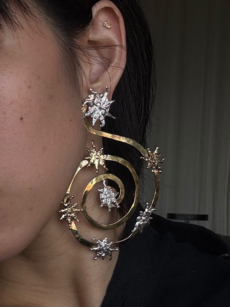 Wandering Star Cycle Earrings ( ascent to the 8th)